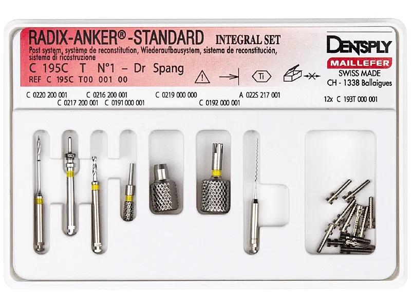 MLF C 195CT-1 Radix-Anker Integral set Titanium A20651 img