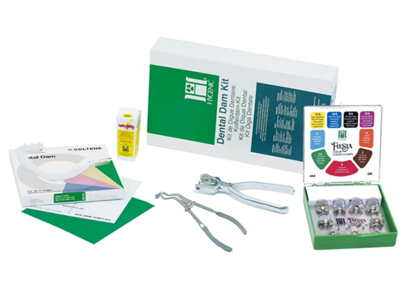Hygenic Dental Dam Starter kit winged clamps A08091 img