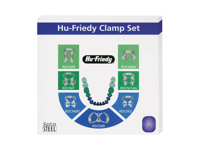 HF Rubberdamklem Starter Kit met 7 klemmen A44117 img