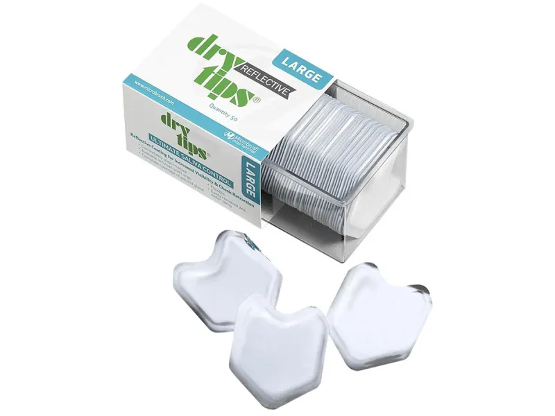 Dry Tips Reflective large silver 1x50 A40867-L img