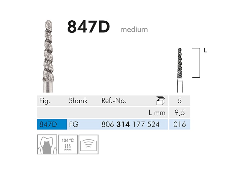 ME FG 847D-016 diamantinstrument 1x5 A28612 img