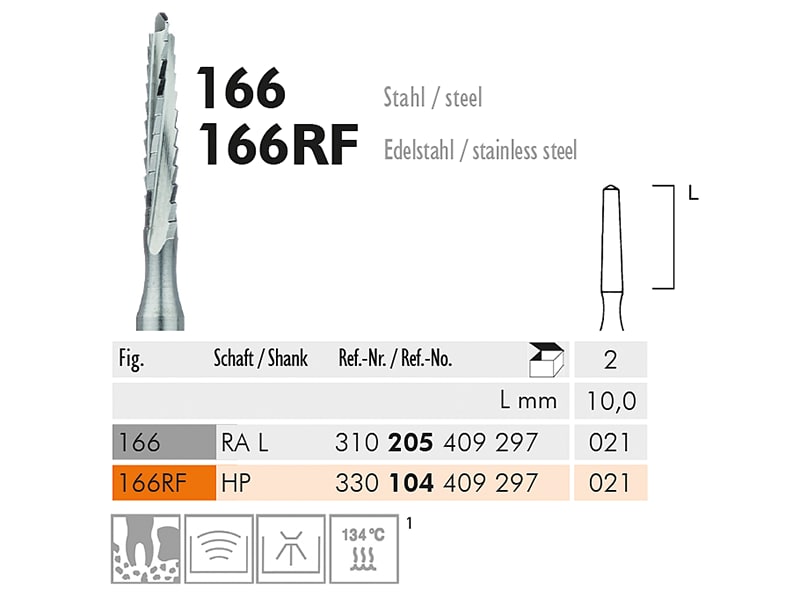 ME RAL 166-021 chirurgische frees 1x2 1522 img
