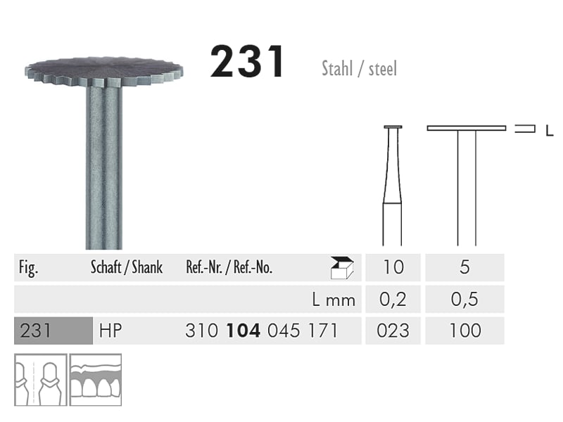 ME HP 231-100 cirkelzaag staal 1x5 1648 img