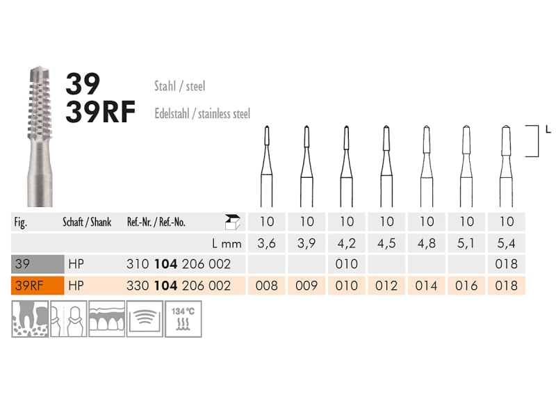 ME HP 39RF-014 chirurgische boor 1x10 1708 img