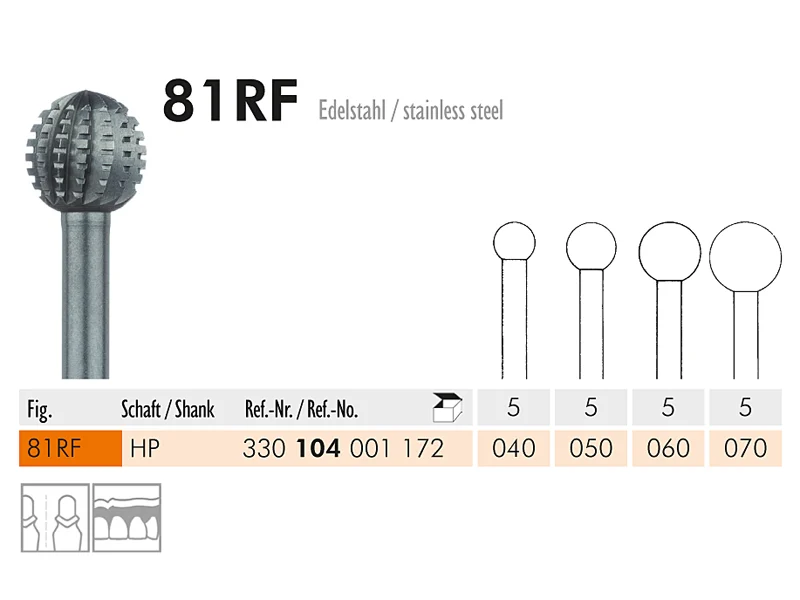 ME HP 81RF-060 staalfrees 1x5 1710 img