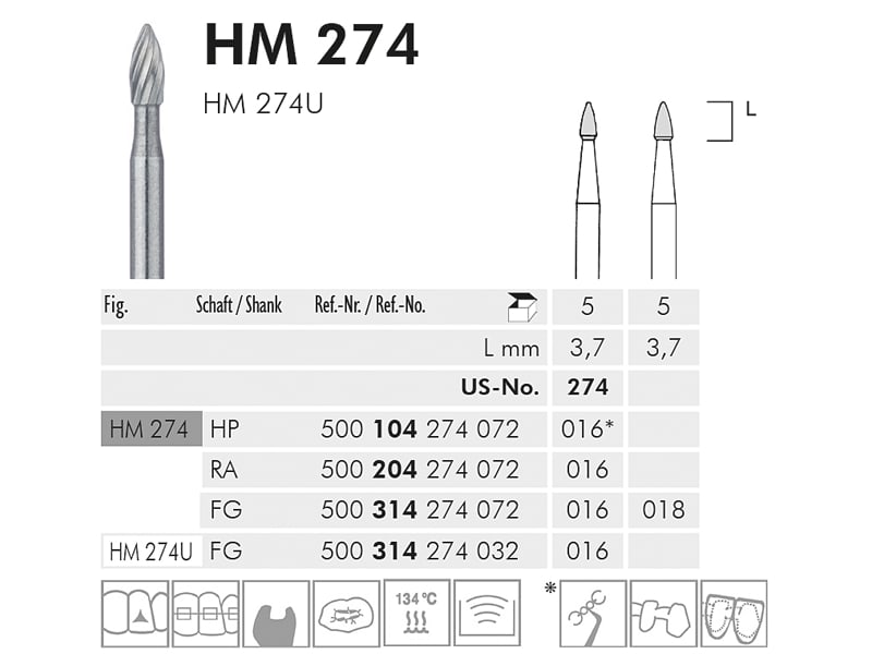 ME RA HM274-016 fineerboor 1x5 1328 img