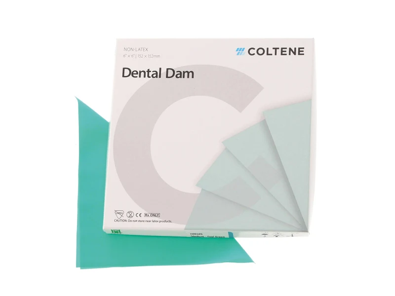 Hygenic Dental Dam Non-latex green 127x127mm 1x15 A46063 img