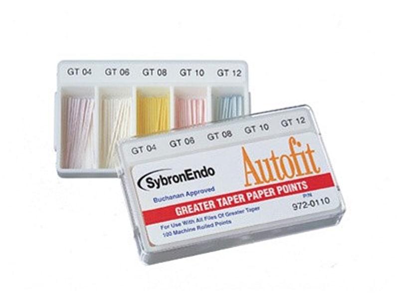 Sybron greater taper paper points assorted 1x100 2137 img