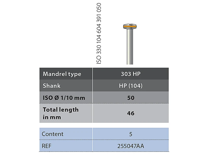 Diatech HP 303-50 mandrel 1x5 A48045 img
