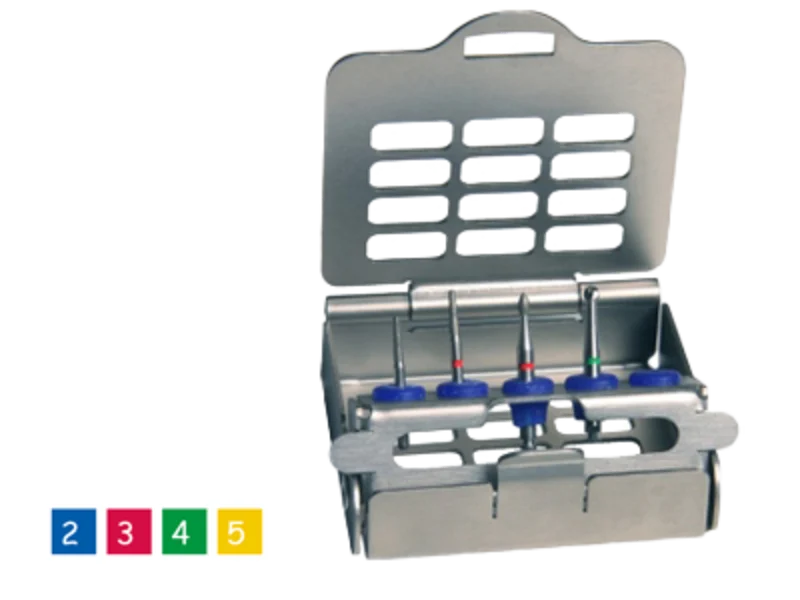 Nichrominox Ultralight Bur Holder 5 Holes 2198 img