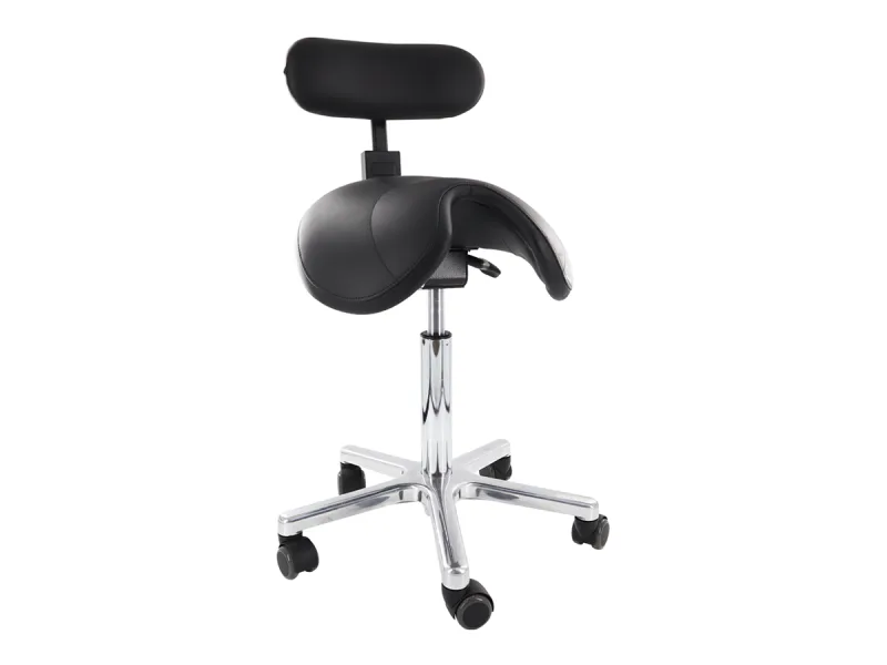 Pony Comfort Open vinyl met rug zwart A45361 img