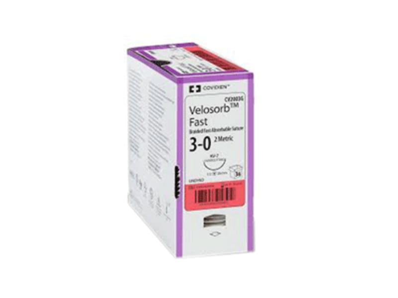 VELOSORB hechtdraad 3-0 19mm C-13 75cm x36 A50615 img