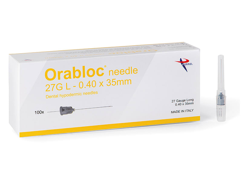 Orabloc MT injectienaald 27L 27G 0,40x35mm 1x100 A51004-27L35 img