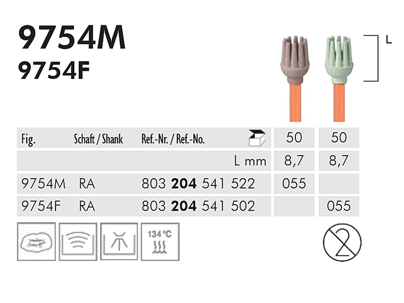 ME RA 9754M-055 polijstpunt gediamant. flex. 1x50 2822 img