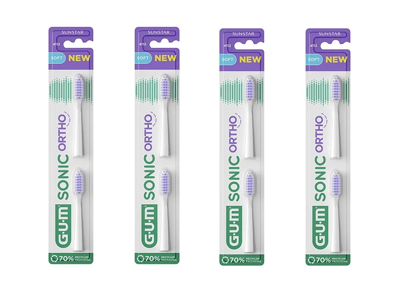 GUM Sonic Daily Ortho opzetborstel 4x2 A51479 img