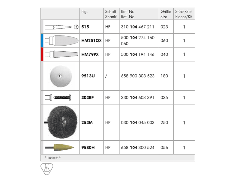 ME DCS Thermo Splint Kit A51802 img