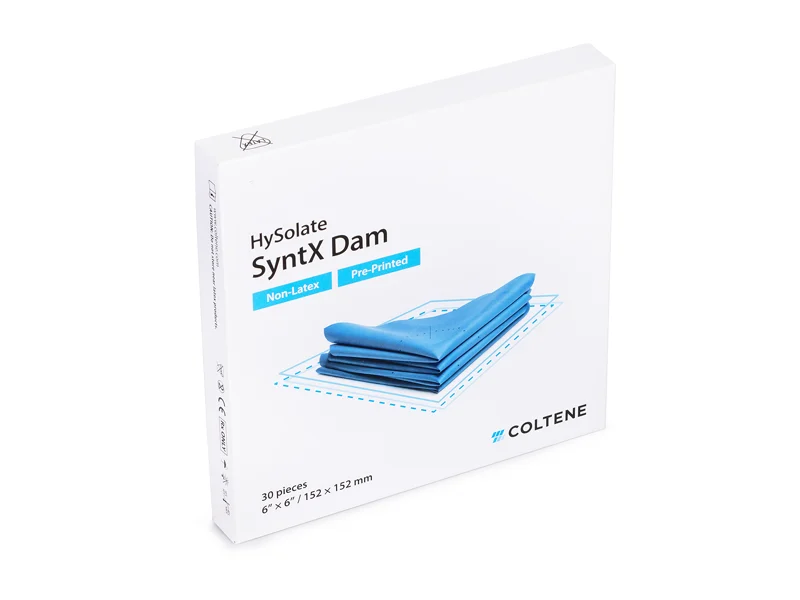 Hysolate SyntX Dam Non-Latex blue 152x152mm 1x30 A52003 img