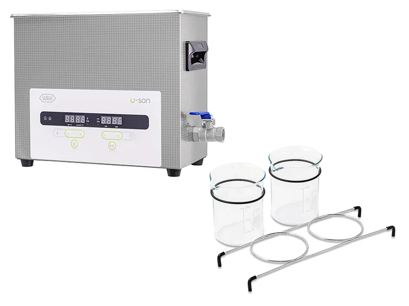 WH U-Son Ultrasonic cleaner 6l   Beakerset  S51687 img