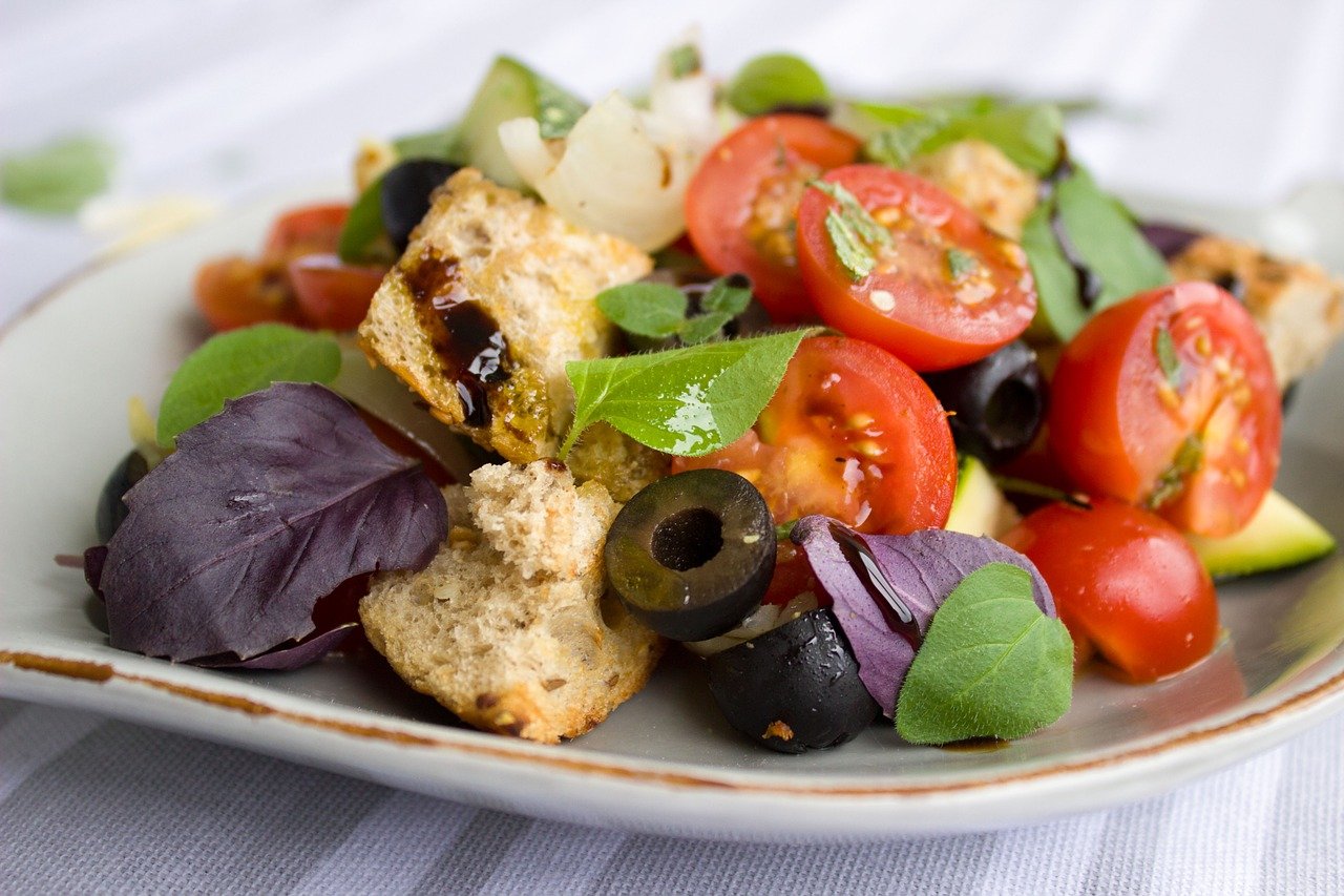 A salad is a dish