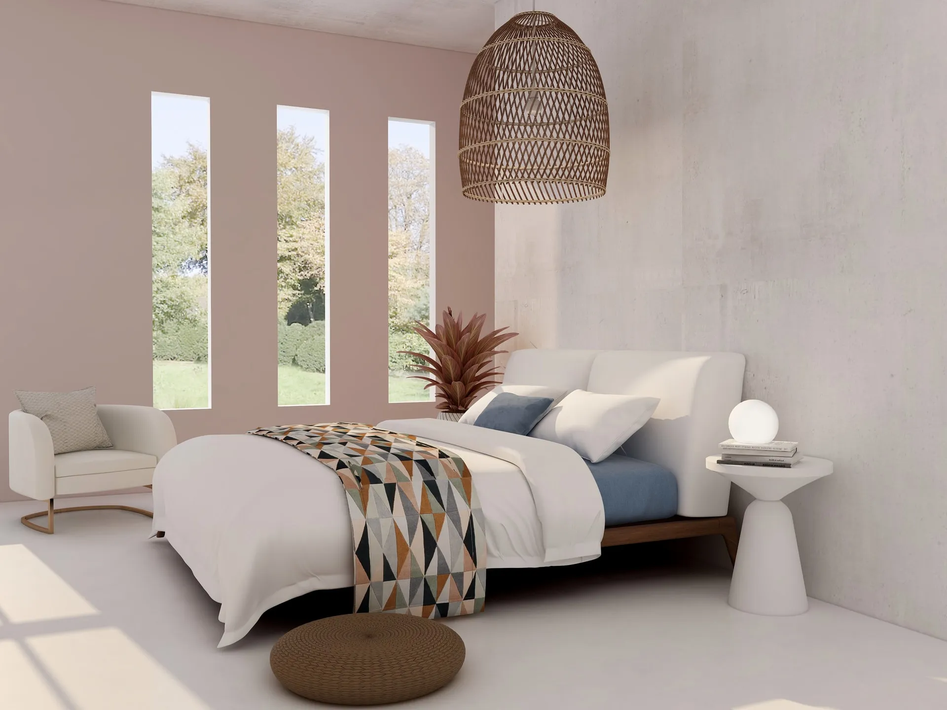 A bedroom or bedchamber is a room situated within a residential