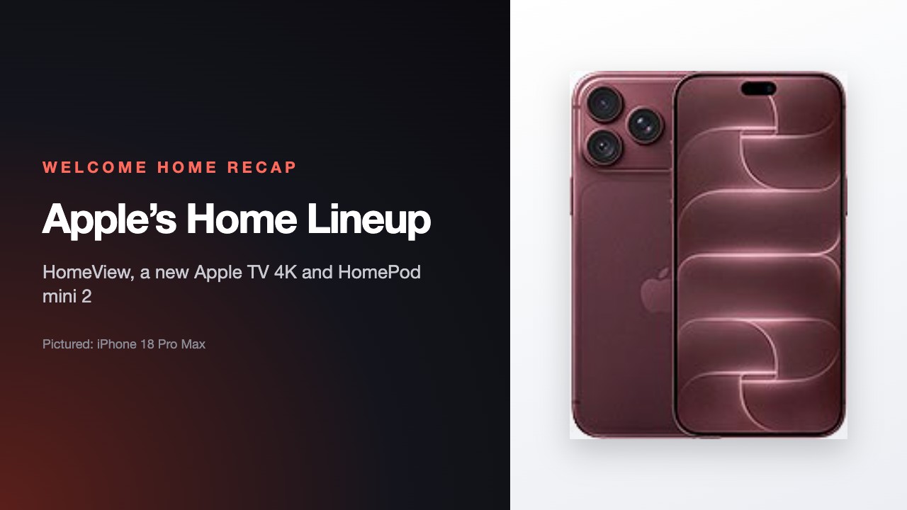 Everything Apple Announced at Its Welcome Home Event