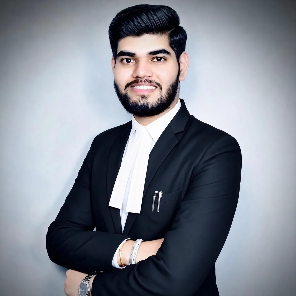 Adv. Yojit Kaushik  (Gold Medalist)