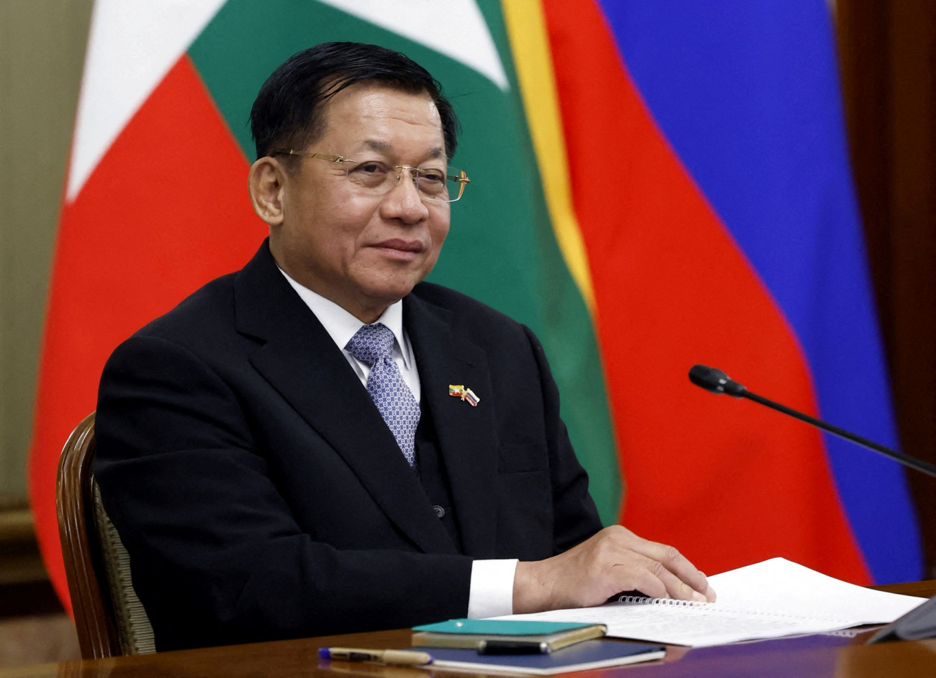 Myanmar Junta Chief Min Aung Hlaing Sworn In as President After Coup Rule