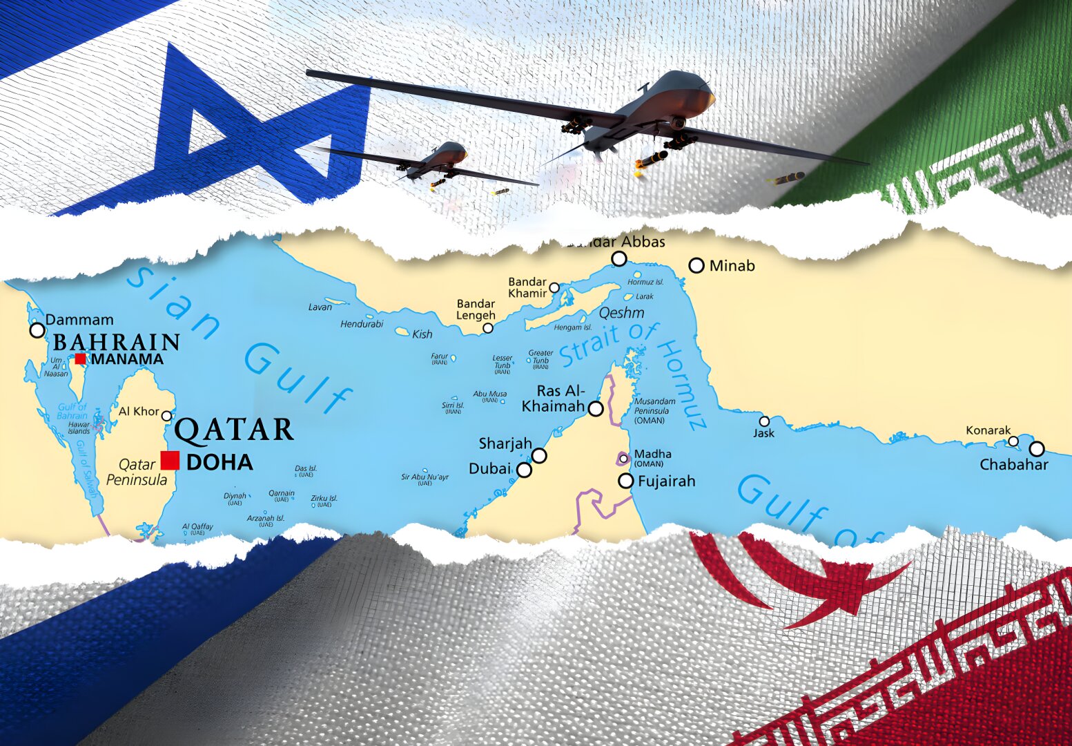 US-Israeli strikes hit Iranian port near Strait of Hormuz :State Media