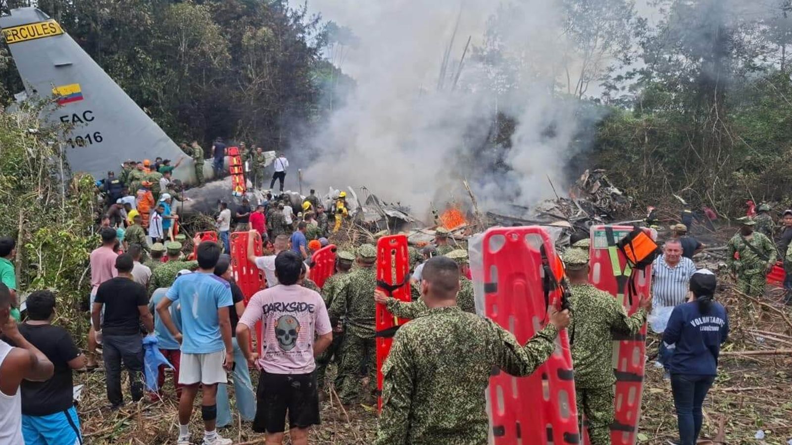 Colombian Military Plane Crash Kills 66 in Fiery Takeoff Disaster
