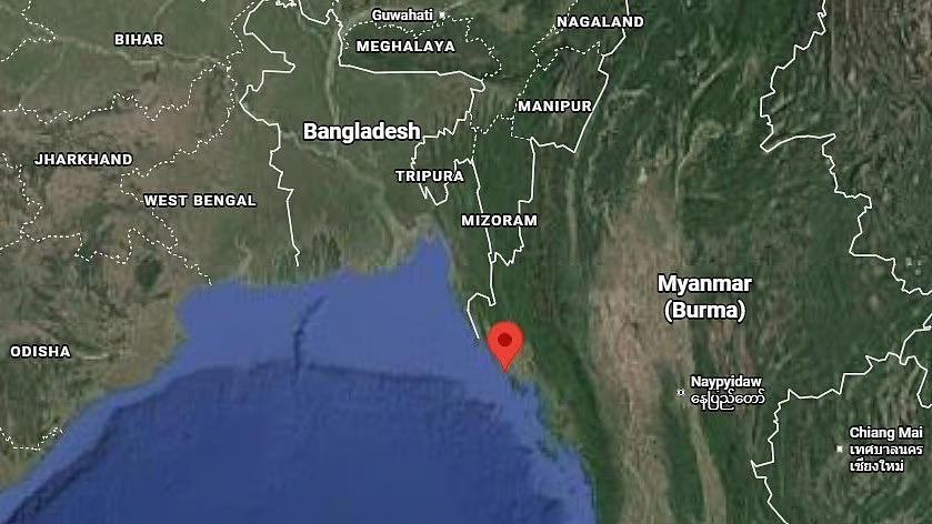 5.9 magnitude quake hits Myanmar coast, tremors felt in Bangladesh