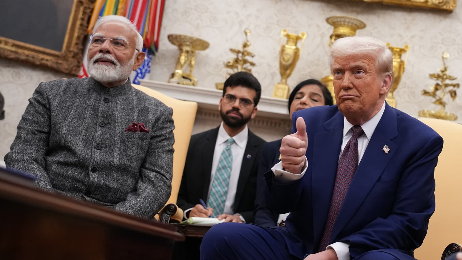 Trump Cuts India Tariffs to 18% as Modi Agrees to Halt Russian Oil Imports