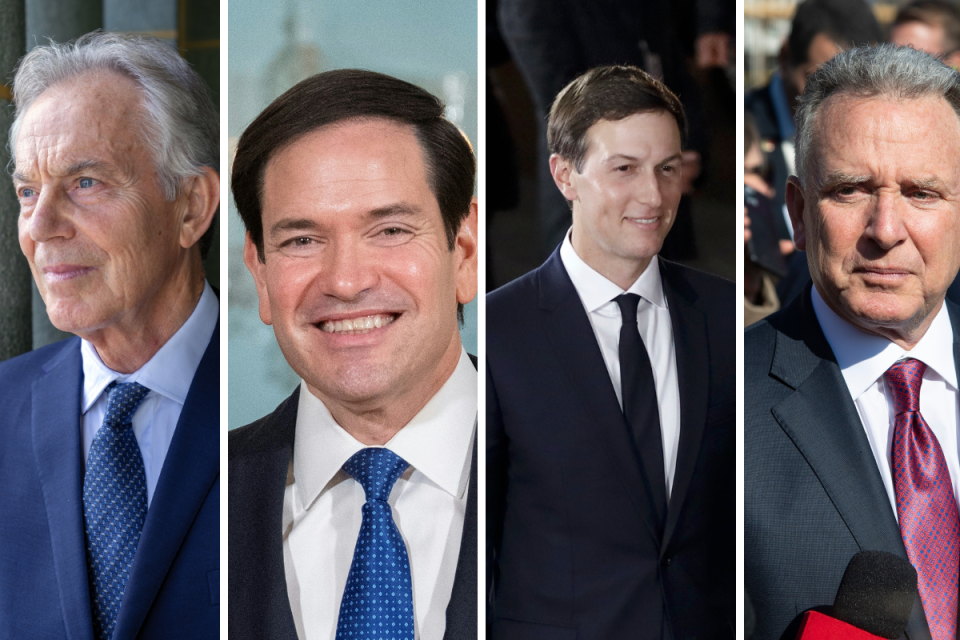 Trump taps Rubio, Tony Blair, Kushner for Gaza ‘peace’ board