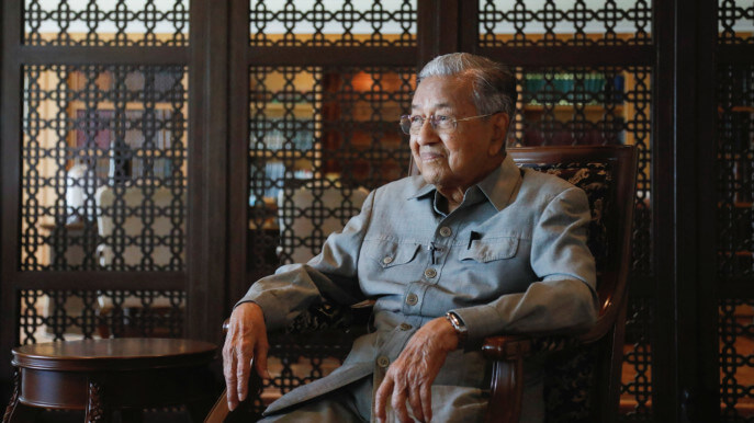 Malaysia's 100-year-old former PM Mahathir hospitalized after fall