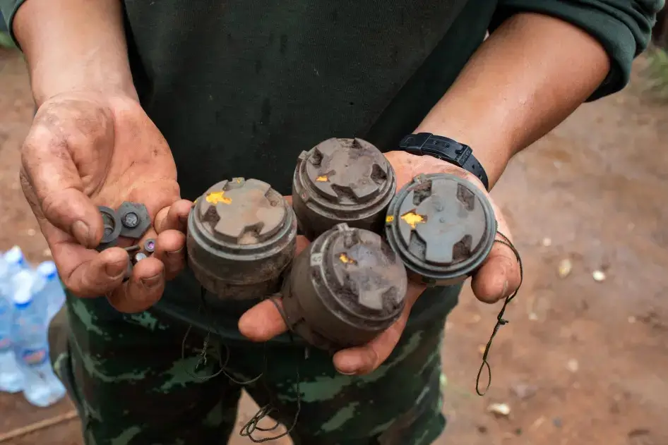Border Landmines Ravage Lives Along Bangladesh-Myanmar Frontier : AFP