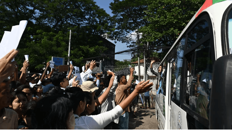 Myanmar grants amnesty to over 6,000 prisoners as country marks Independence Day