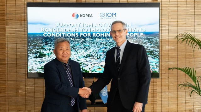 South Korea Provides $5 Million to IOM for Rohingya Refugees in Cox’s Bazar