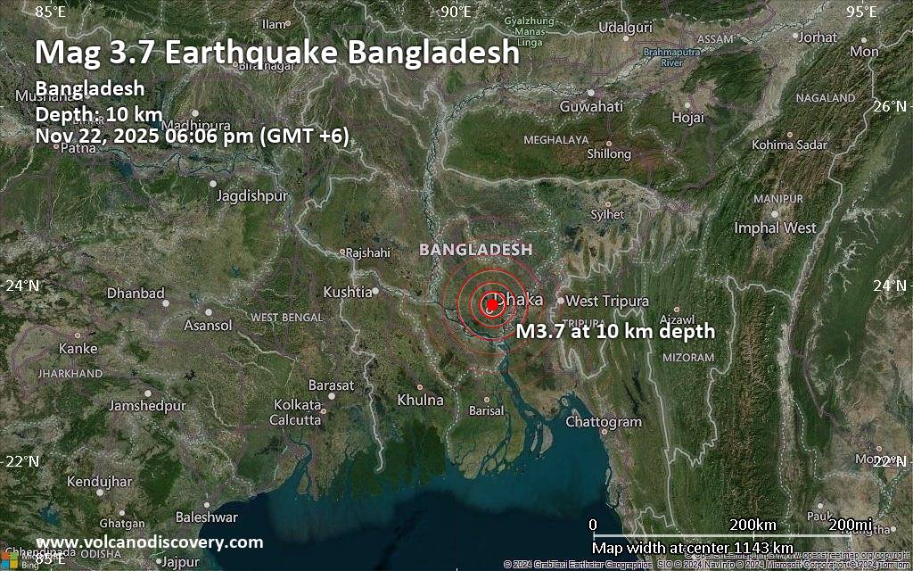 Back-to-Back Quakes Jolt Dhaka Underlining Urgent Safety Crisis