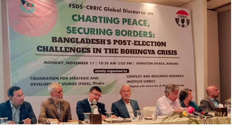 Strategic Roundtable in Dhaka Explores New Pathways for Rohingya Crisis