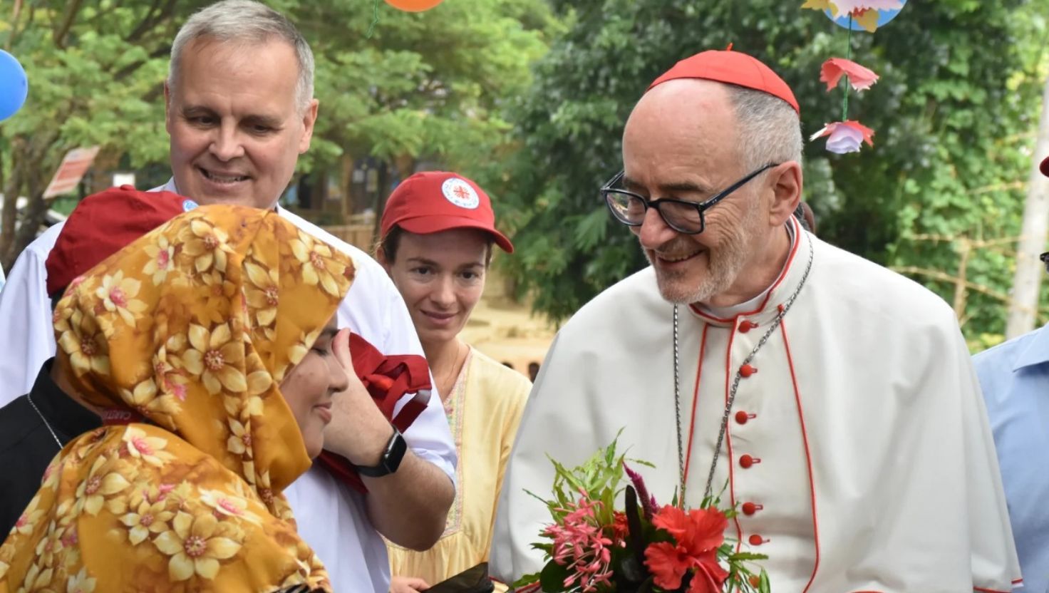 Cardinal Michael Czerny Visits Rohingya Camps, Urges Global Solidarity Amid Declining Aid