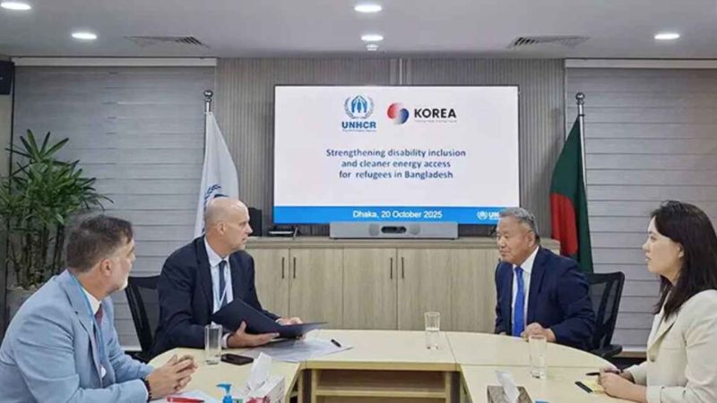 South Korea Pledges $5 Million to UNHCR for Rohingya Refugees in Bangladesh