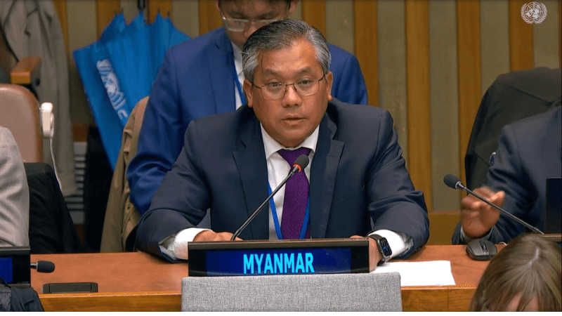 Myanmar UN Envoy Warns Against Backing Military Poll, Reports Khit Thit Media