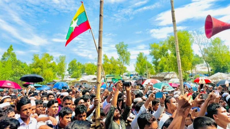 Rohingya Rally in Cox’s Bazar Calls for Justice Ahead of UN High-Level Conference