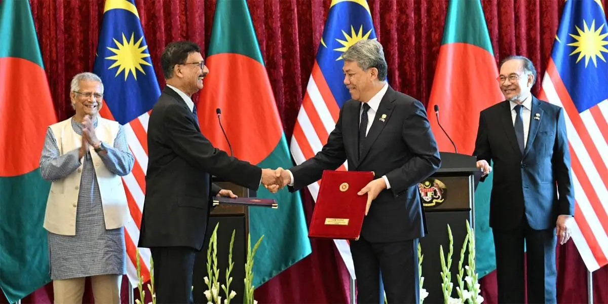 Bangladesh, Malaysia Sign 5 MoUs and 3 Notes to Boost Energy, Defence, Trade, and Education Cooperation