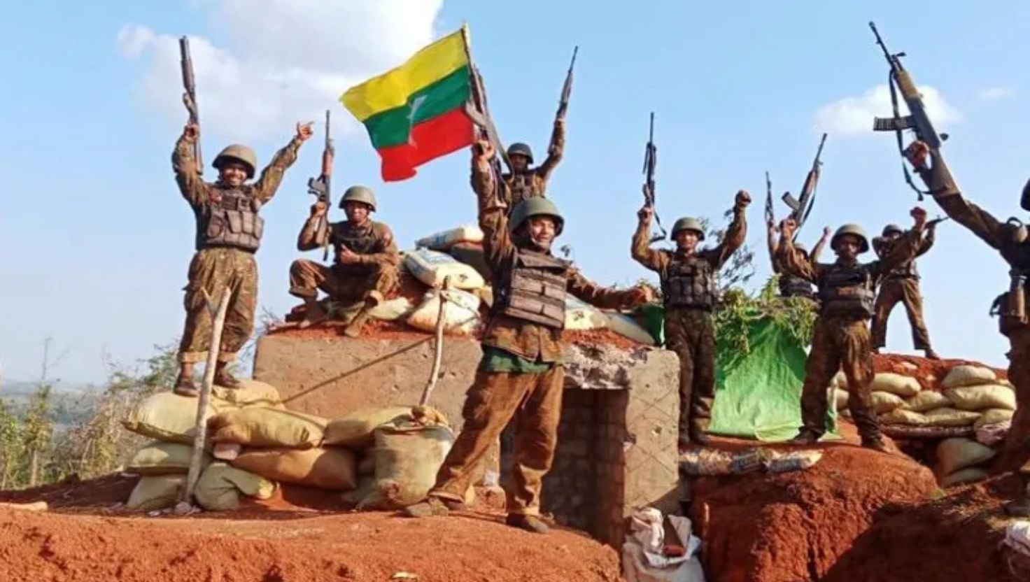 Myanmar Junta Recaptures Strategic Town After Yearlong Battle with Rebels