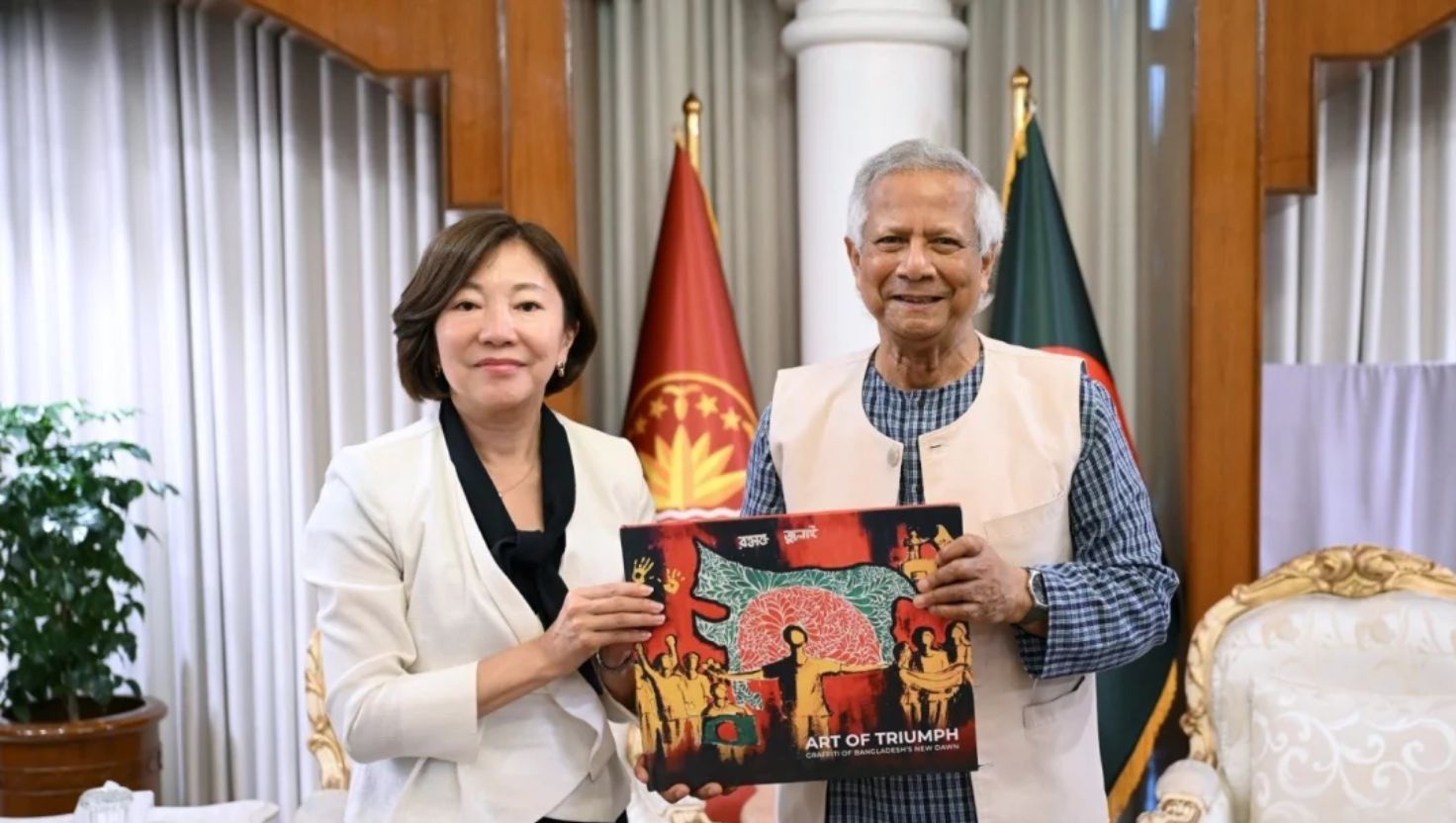 Yunus Urges Japan to Boost Ties in Youth Development, Rohingya Aid, and Sea Economy