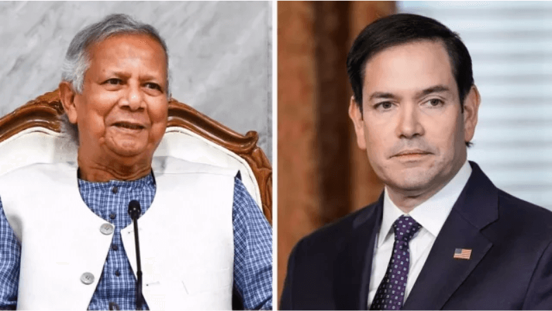 Yunus, Rubio Pledge Deeper US-Bangladesh Economic Cooperation and Regional Stability in Indo-Pacific