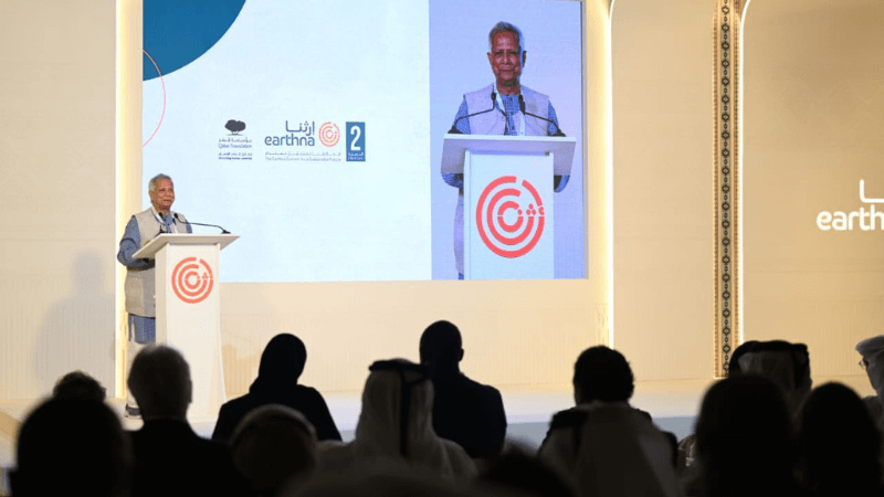 World leaders shouldn’t ignore Palestine, Rohingya crises:Yunus