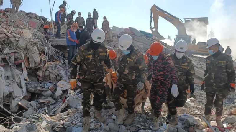 Bangladesh sending rescue team to quake-hit Myanmar