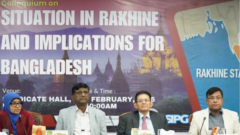 Bangladeshi government engaging with Myanmar’s Arakan Army : SIPG Colloquium