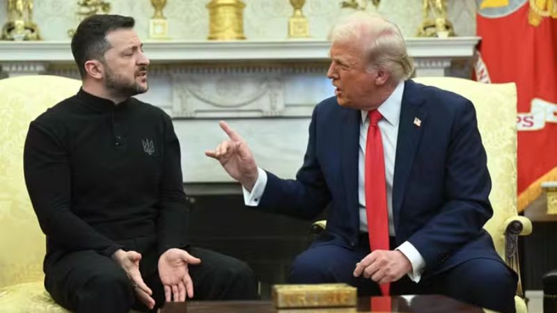 Zelensky’s Defiance in Oval Office Sparks US Backlash, Risks Ukraine’s Diplomatic Standing